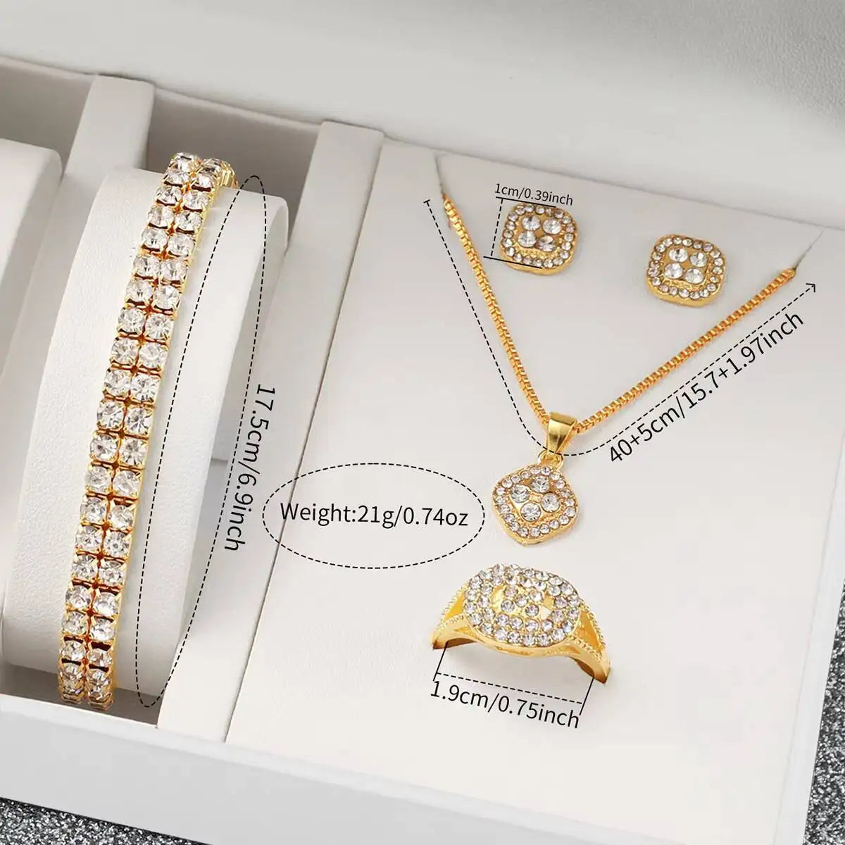 LuxaDia Jewerly (6 PCS)