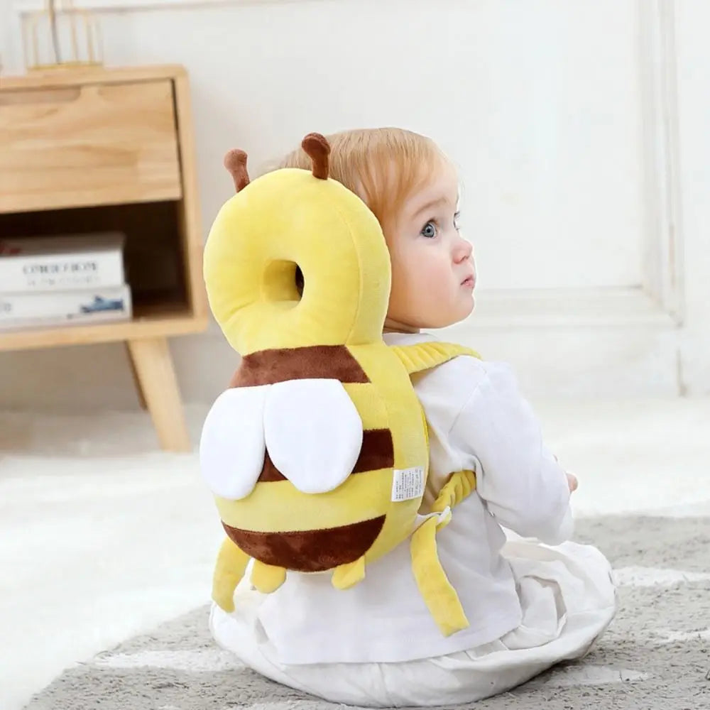 Knuffel valrugzak baby bij