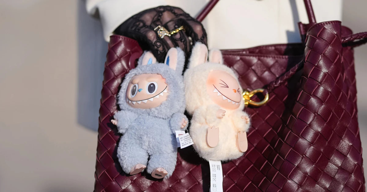 Original Labubu  (aankleedbare) sleutelhanger