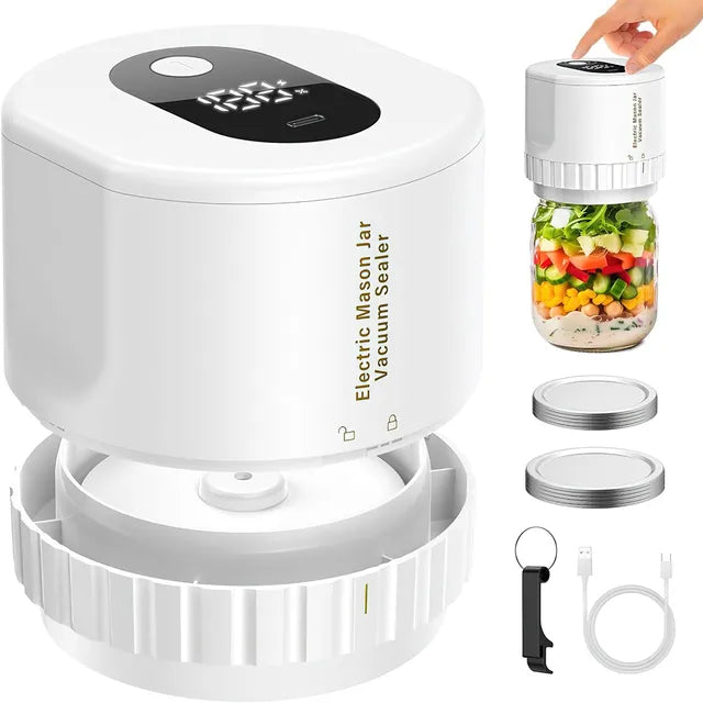 Elektrische vacuümmachine voor potten