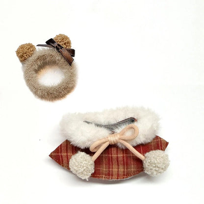 17cm labubu clothes outfit Plush doll