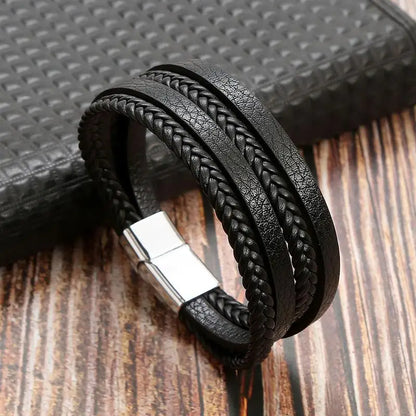 Handgeweven Herenarmband