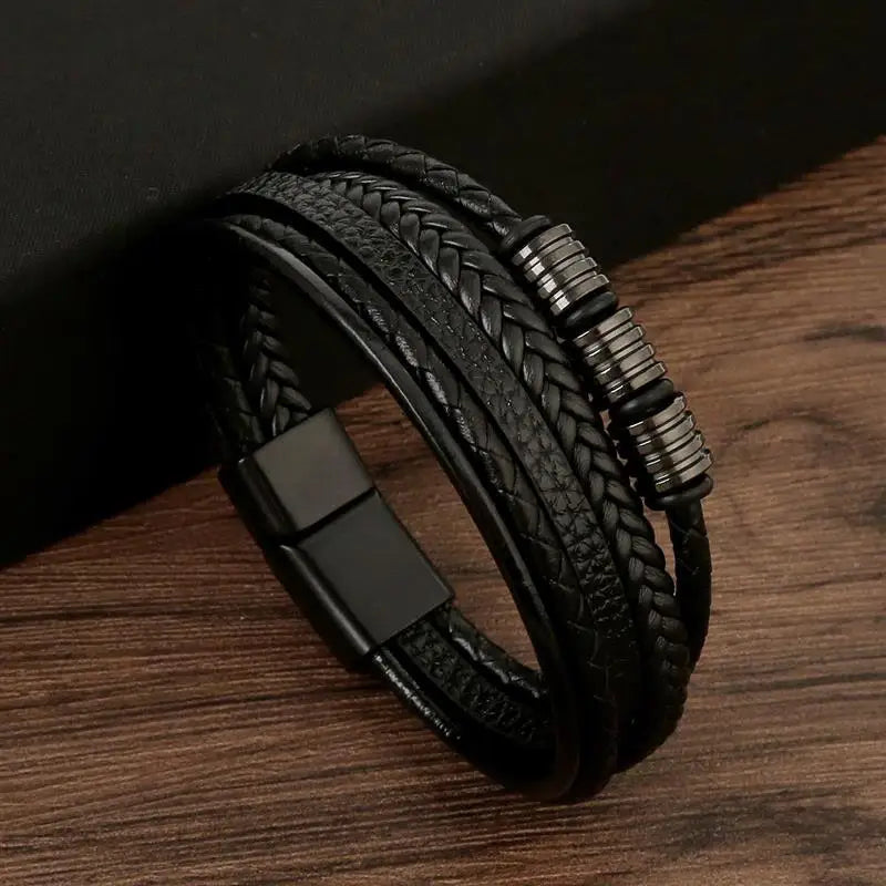 Handgeweven Herenarmband