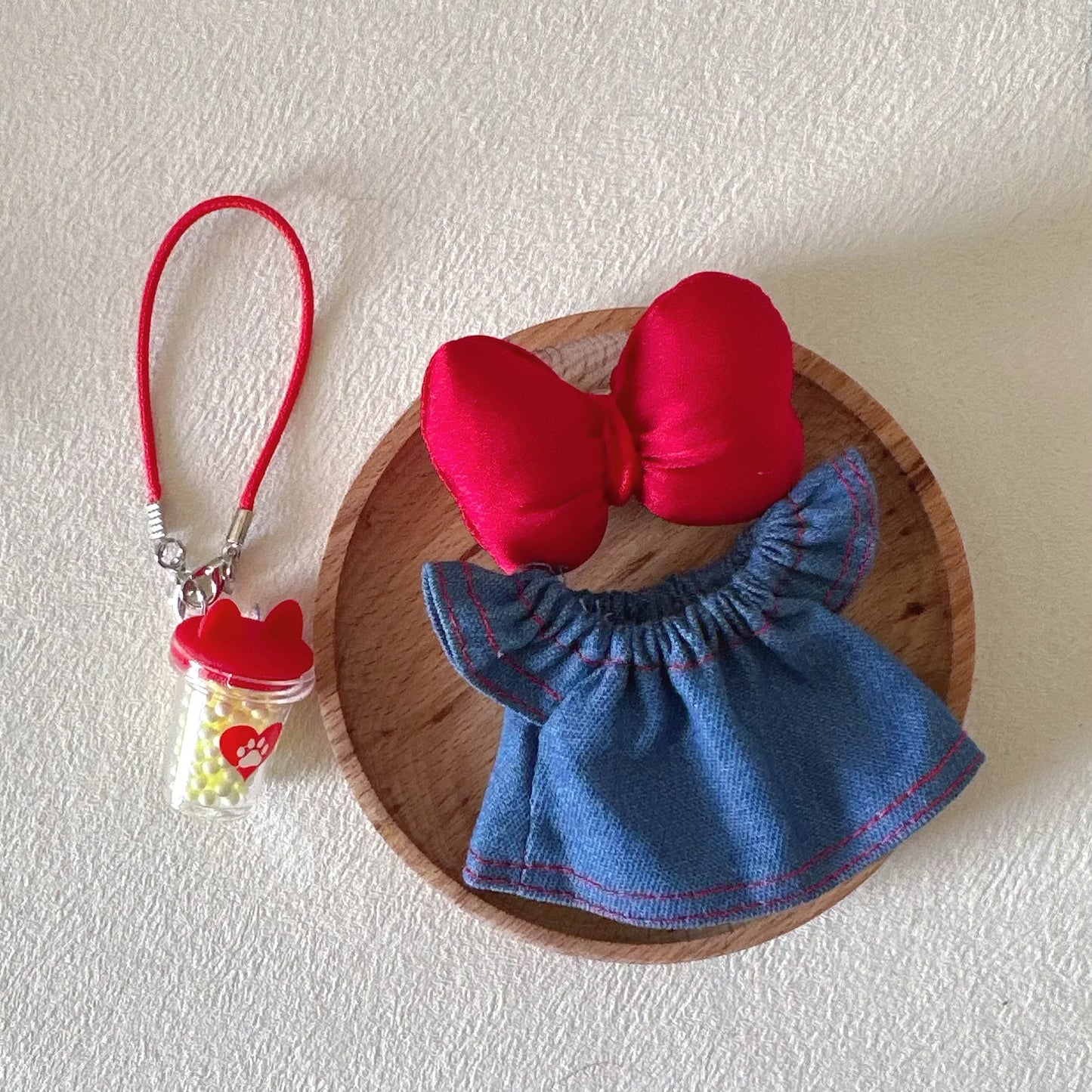 17cm labubu clothes outfit Plush doll
