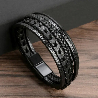 Handgeweven Herenarmband