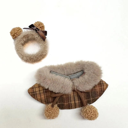 17cm labubu clothes outfit Plush doll