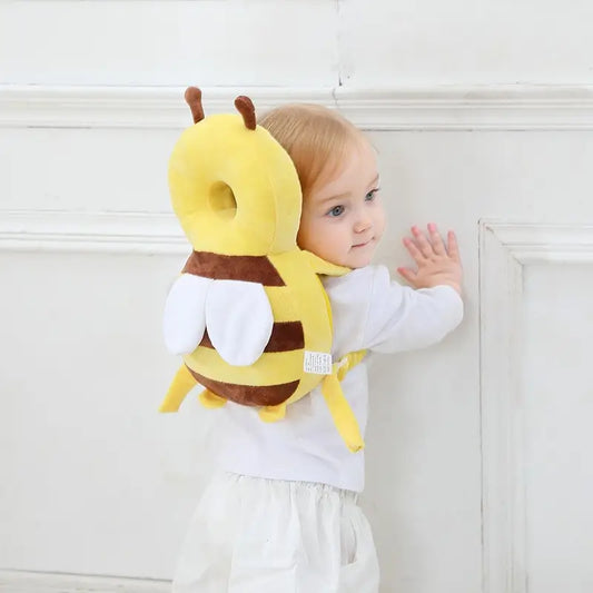 Knuffel valrugzak baby bij