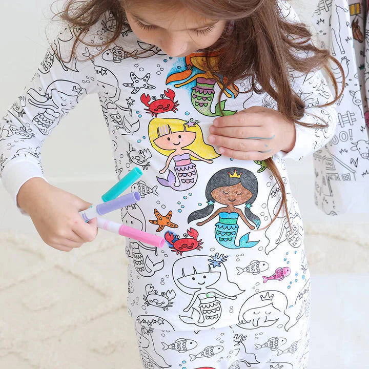 Inkleurbare Kinderpyjama