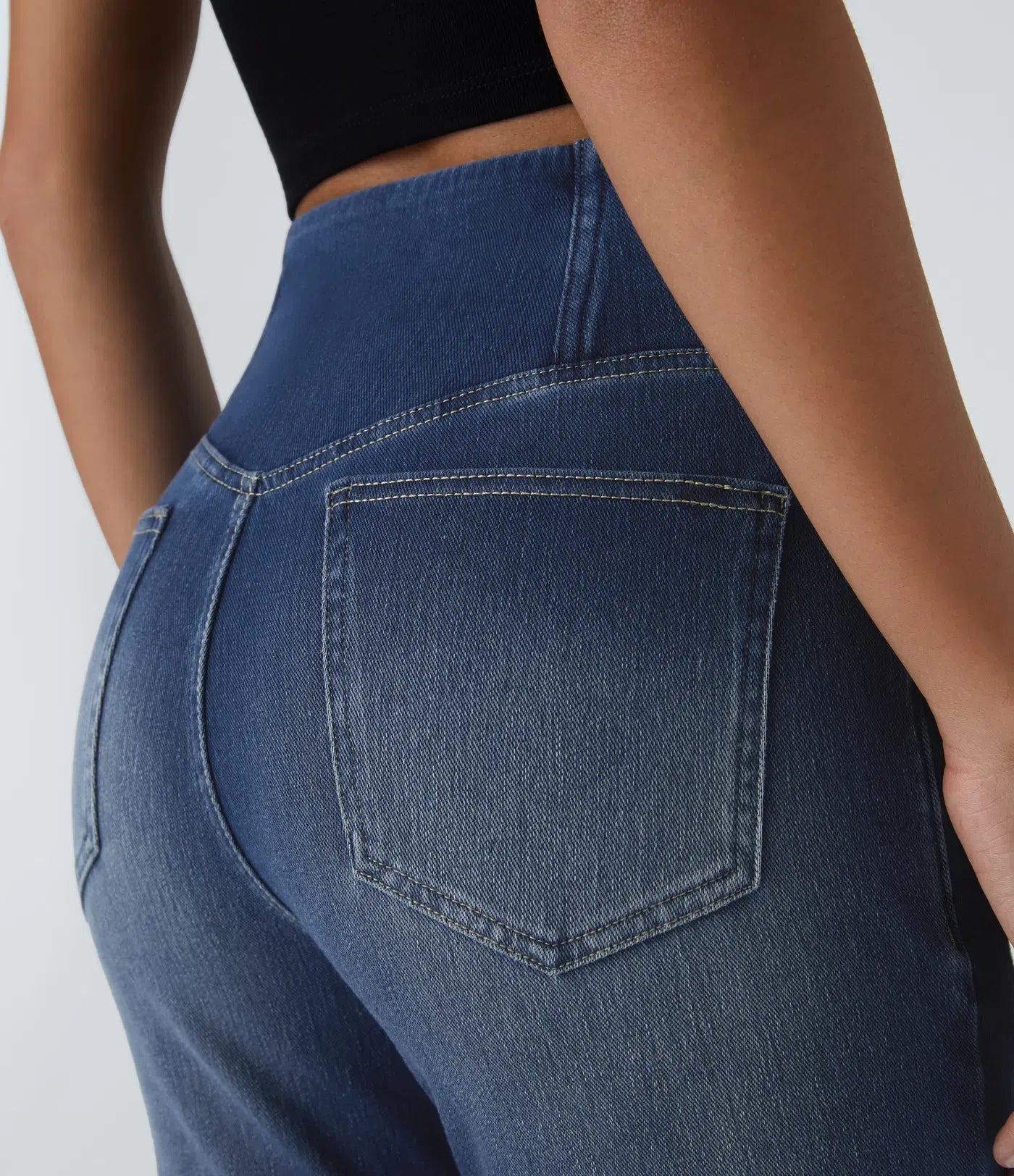 Veronica | Elastische Flatterende Flared Broek